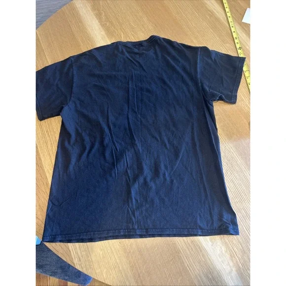 BALANCE DARK & LIGHT SKULL T-SHIRT MENS Large SKELETON GOTH TIME PEACE EUC - Picture 6 of 6